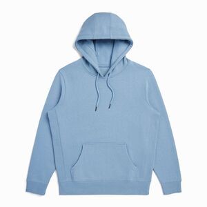 New Original Favorites cloudy blue GOTS Organic Cotton Hooded Sweatshirt